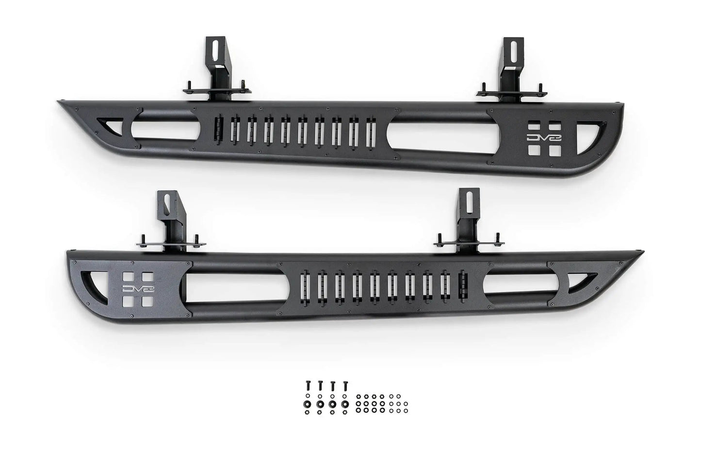 DV8 Offroad 2-Door Jeep Wrangler JL OE Plus Side Steps by DV8 Offroad