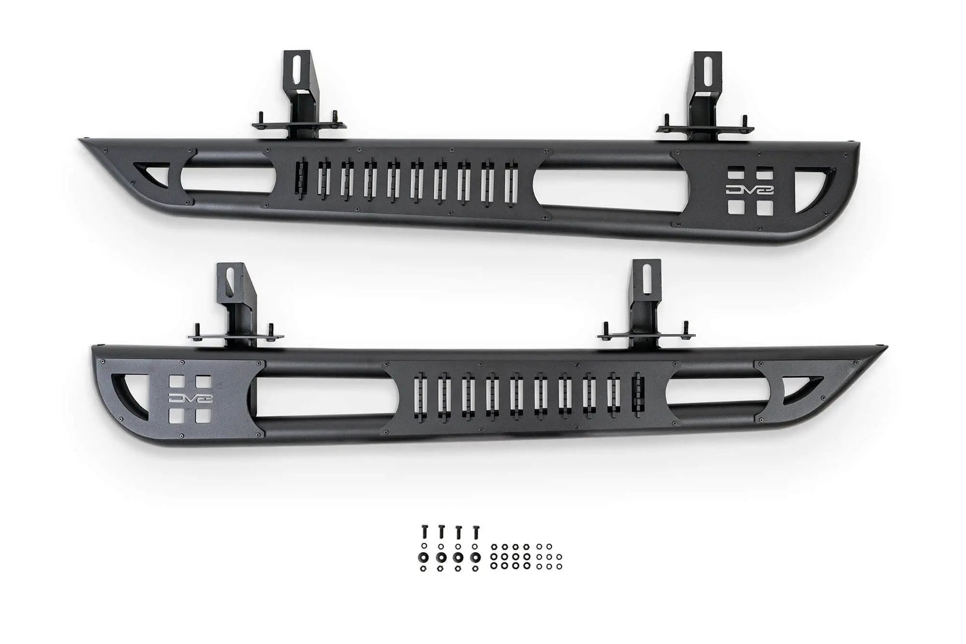 DV8 Offroad 2-Door Jeep Wrangler JL OE Plus Side Steps by DV8 Offroad