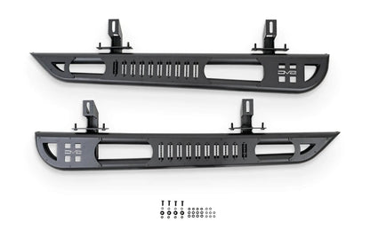 DV8 Offroad 2-Door Jeep Wrangler JL OE Plus Side Steps by DV8 Offroad