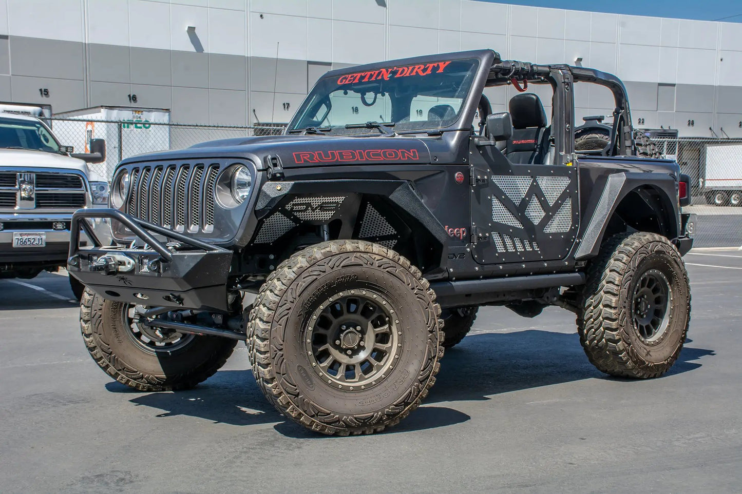 DV8 Offroad 18+ Jeep JL 2-Door Rock Skins by DV8 Offroad