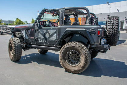 DV8 Offroad 18+ Jeep JL 2-Door Rock Skins by DV8 Offroad