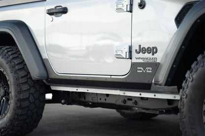 DV8 Offroad Jeep Wrangler JL 2-Door Rock Skins by DV8 Offroad