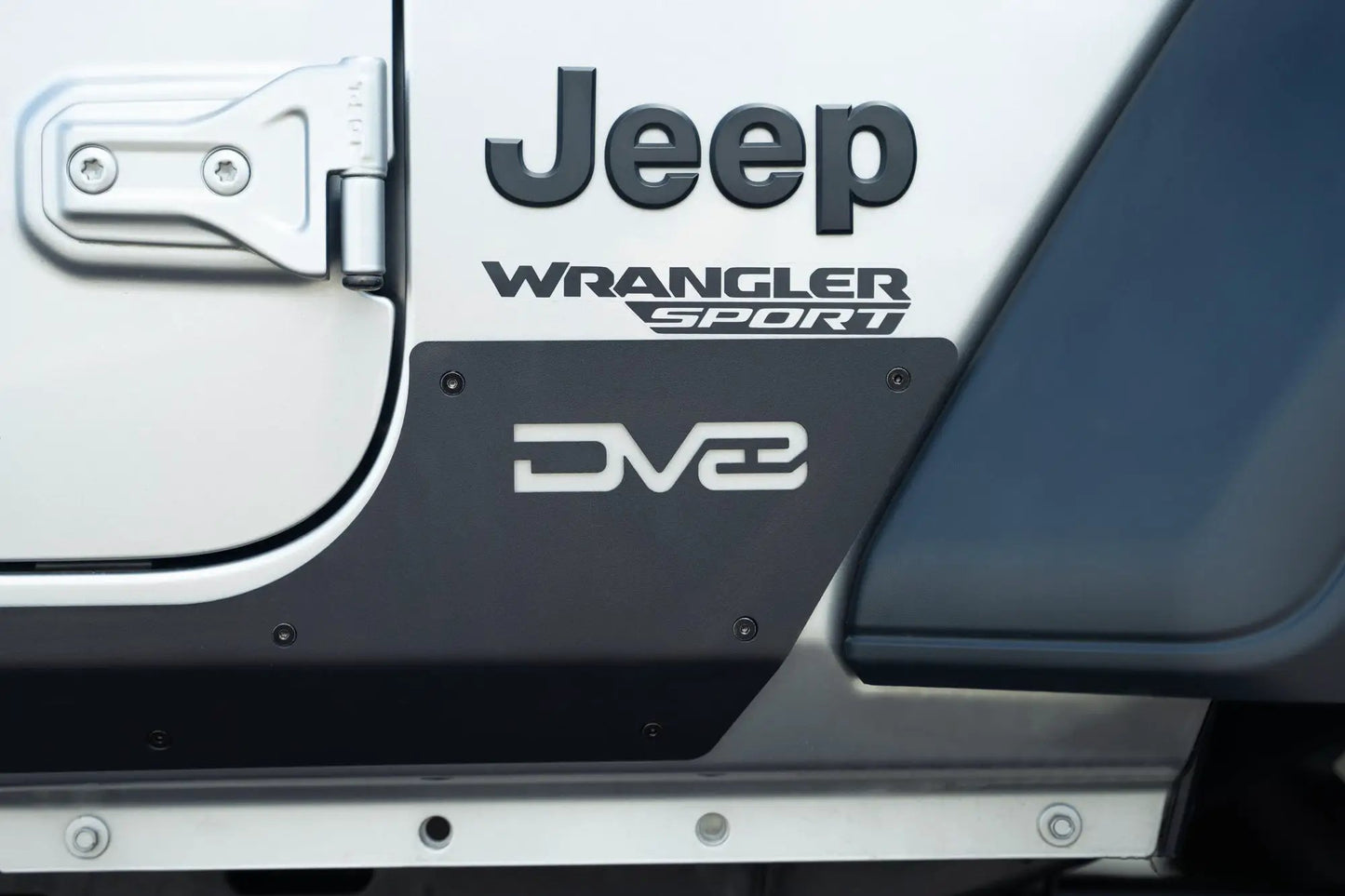 DV8 Offroad Jeep Wrangler JL 2-Door Rock Skins by DV8 Offroad