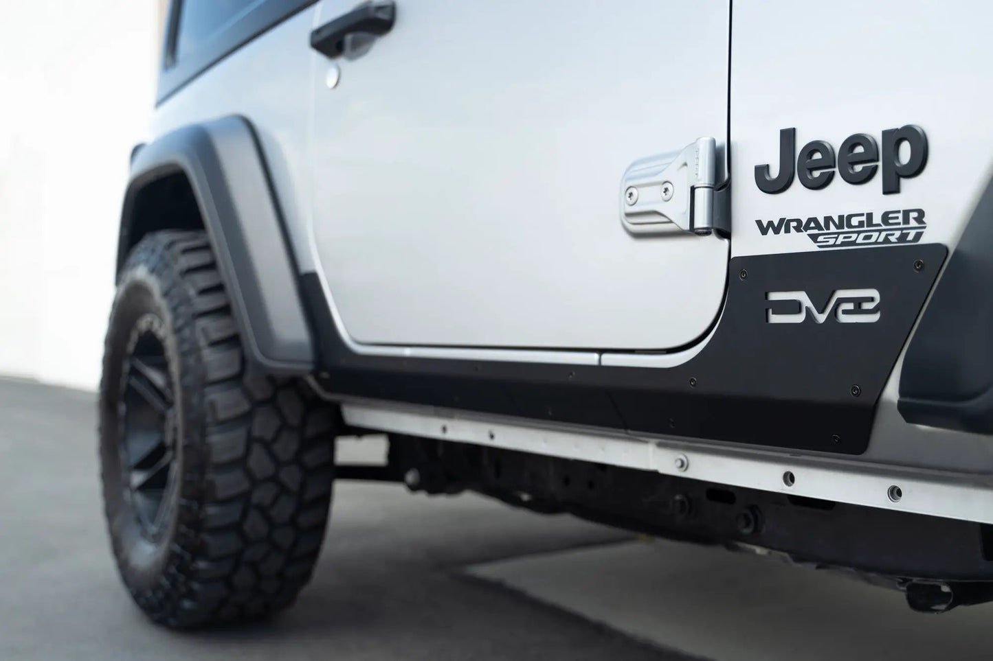 DV8 Offroad Jeep Wrangler JL 2-Door Rock Skins by DV8 Offroad