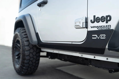 DV8 Offroad 3mm thick steel plate to protect agianst rocks and debris.