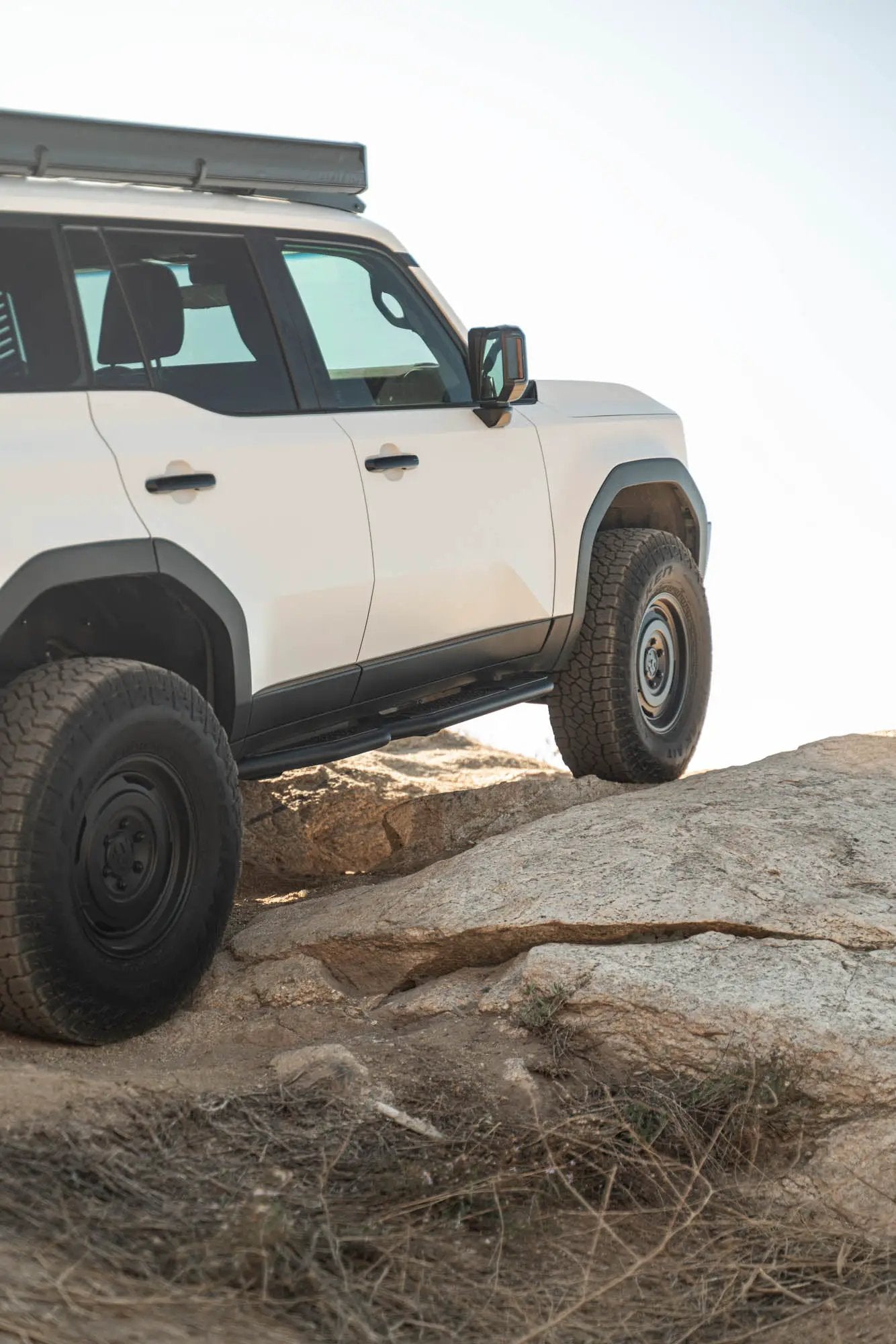 DV8 Offroad 2024 Toyota Land Cruiser OE Plus Side Steps by DV8 Offroad