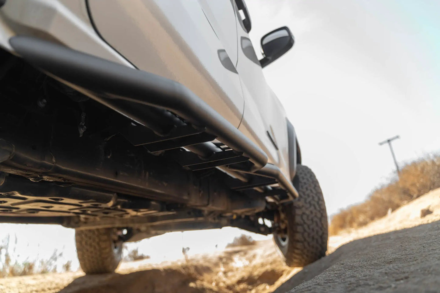 DV8 Offroad 2024 Toyota Tacoma Double Cab OE Plus Side Steps by DV8 Offroad