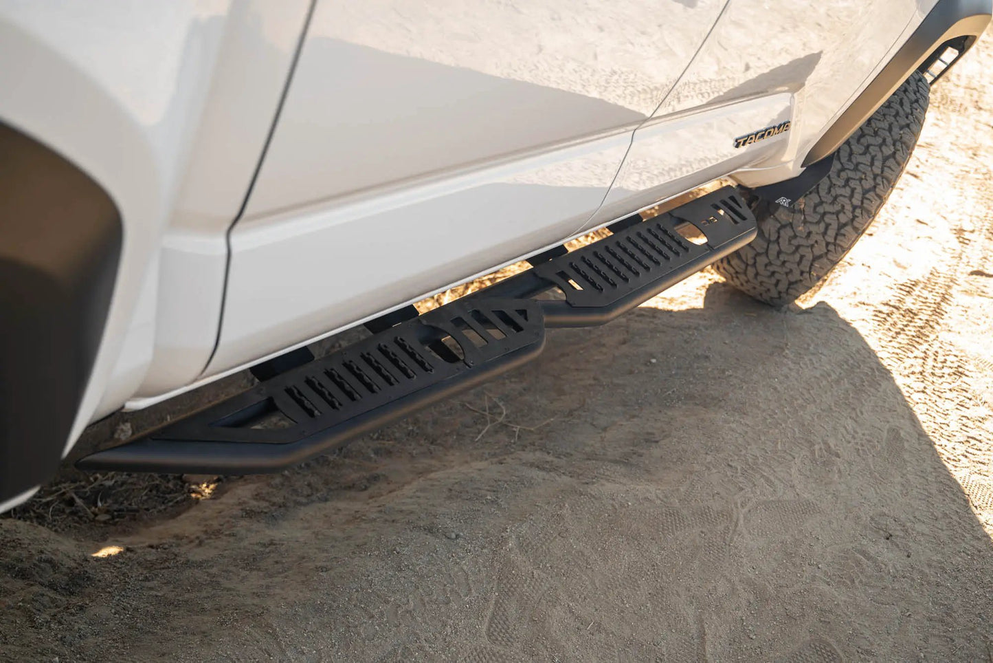 DV8 Offroad 2024 Toyota Tacoma Double Cab OE Plus Side Steps by DV8 Offroad