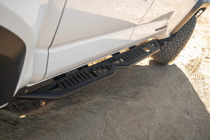 DV8 Offroad 2024 Toyota Tacoma Double Cab OE Plus Side Steps by DV8 Offroad