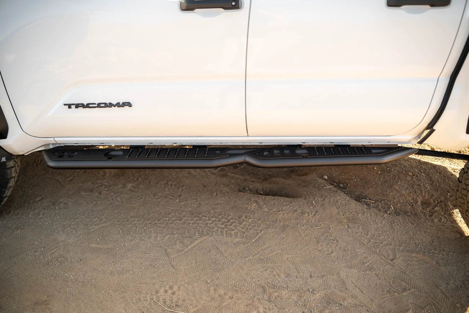 DV8 Offroad 2024 Toyota Tacoma Double Cab OE Plus Side Steps by DV8 Offroad