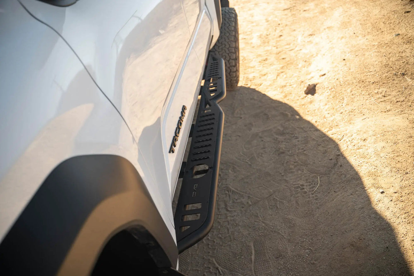 DV8 Offroad 2024 Toyota Tacoma Double Cab OE Plus Side Steps by DV8 Offroad