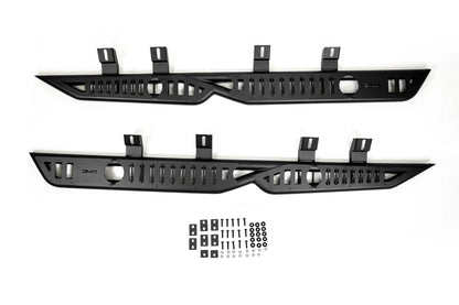 DV8 Offroad 2024 Toyota Tacoma Double Cab OE Plus Side Steps by DV8 Offroad