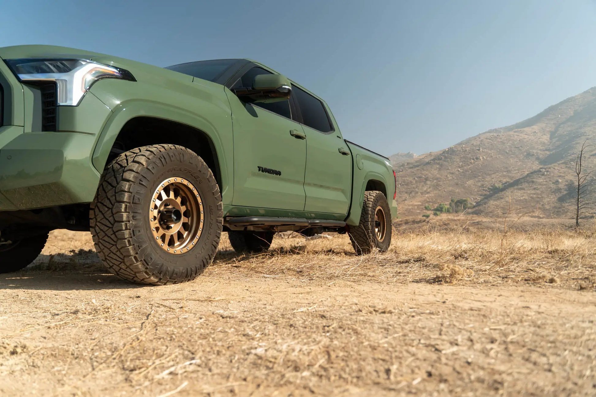 DV8 Offroad 2022-2024 Toyota Tundra Crew Max OE Plus Side Steps by DV8 Offroad