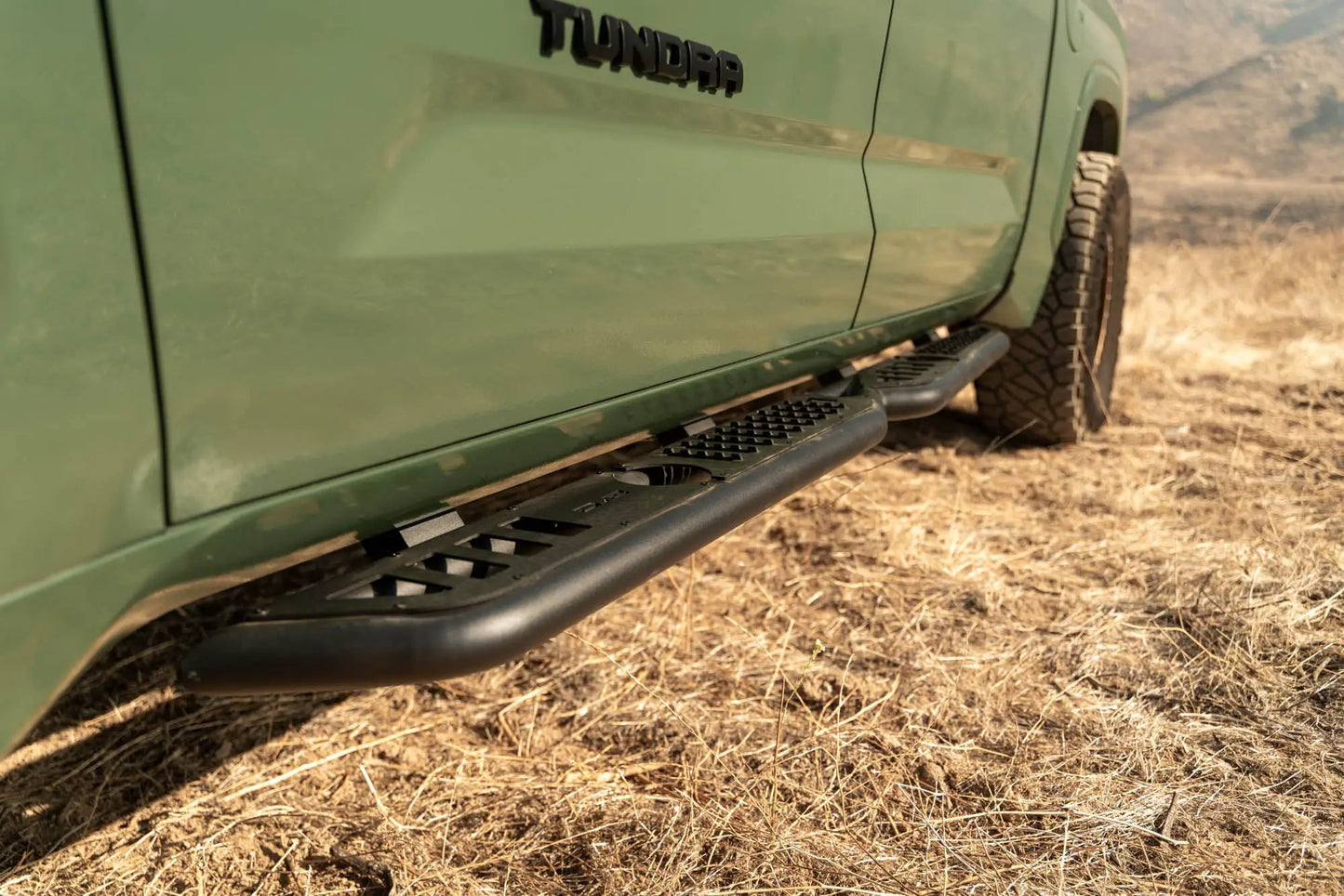 DV8 Offroad 2022-2024 Toyota Tundra Crew Max OE Plus Side Steps by DV8 Offroad