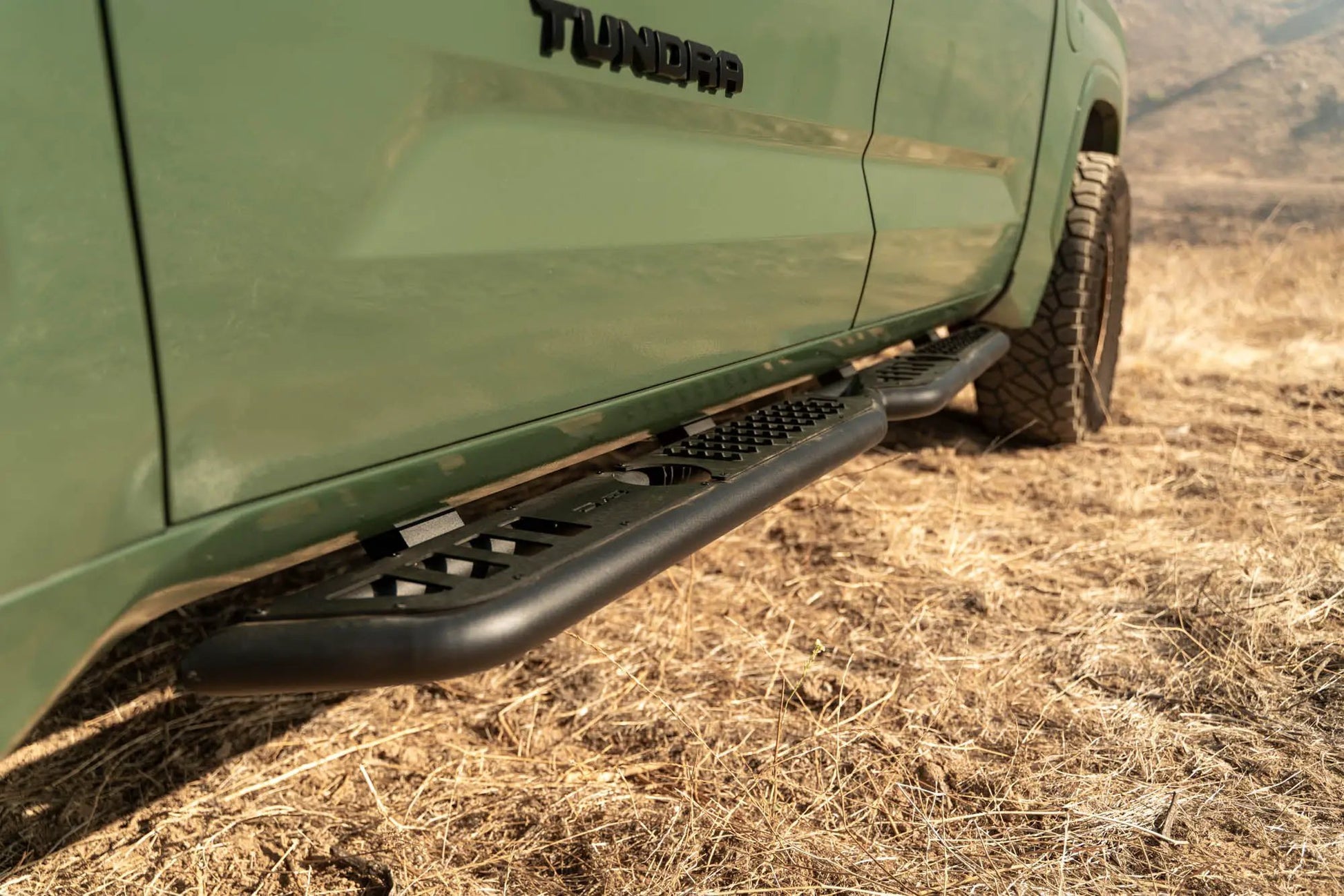 DV8 Offroad 2022-2024 Toyota Tundra Crew Max OE Plus Side Steps by DV8 Offroad
