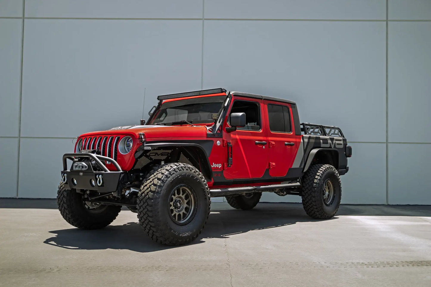 DV8 Offroad Jeep Wrangler JK/JL & Gladiator JT Hinge Mounted Steps by DV8 Offroad