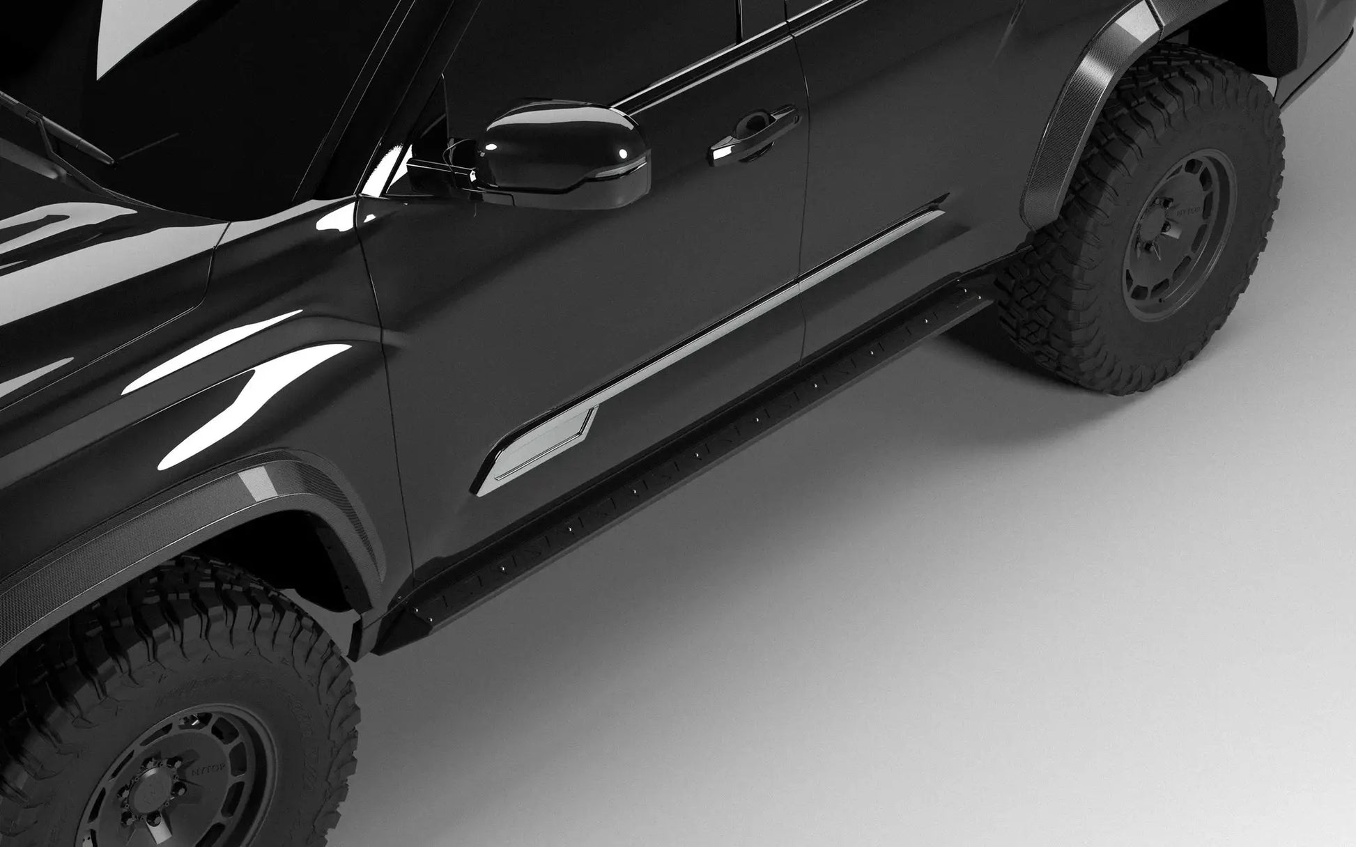 NYTOP 2023-Current Toyota Sequoia Rock Sliders by NYTOP