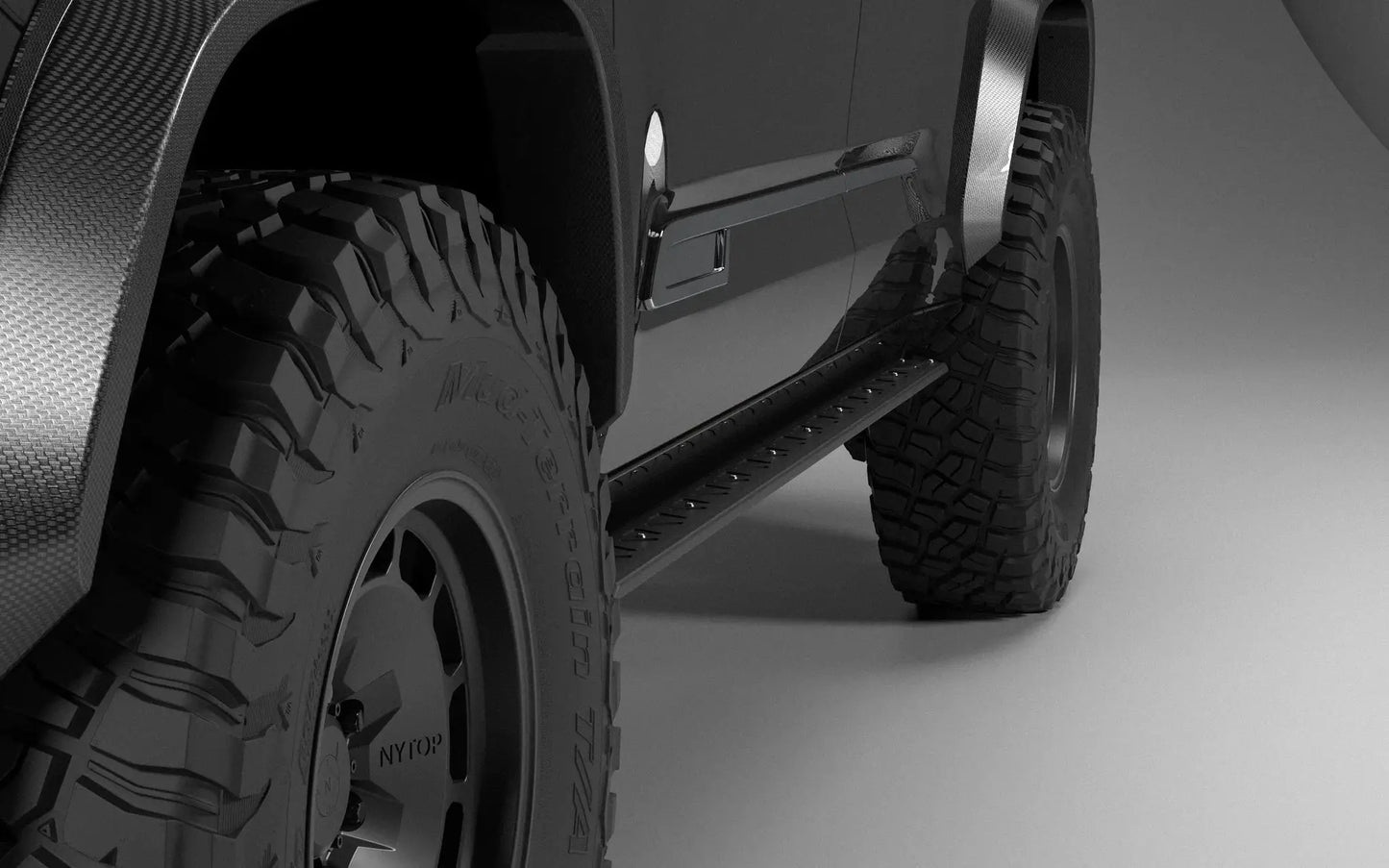NYTOP 2023-Current Toyota Sequoia Rock Sliders by NYTOP