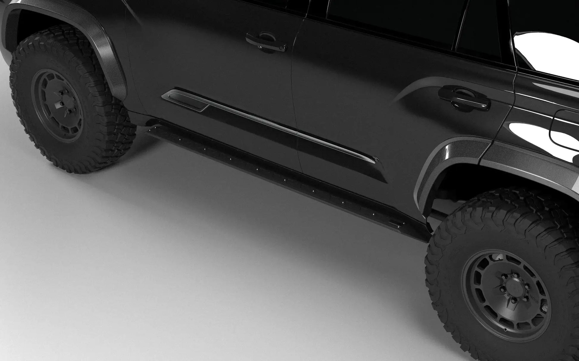 NYTOP 2023-Current Toyota Sequoia Rock Sliders by NYTOP