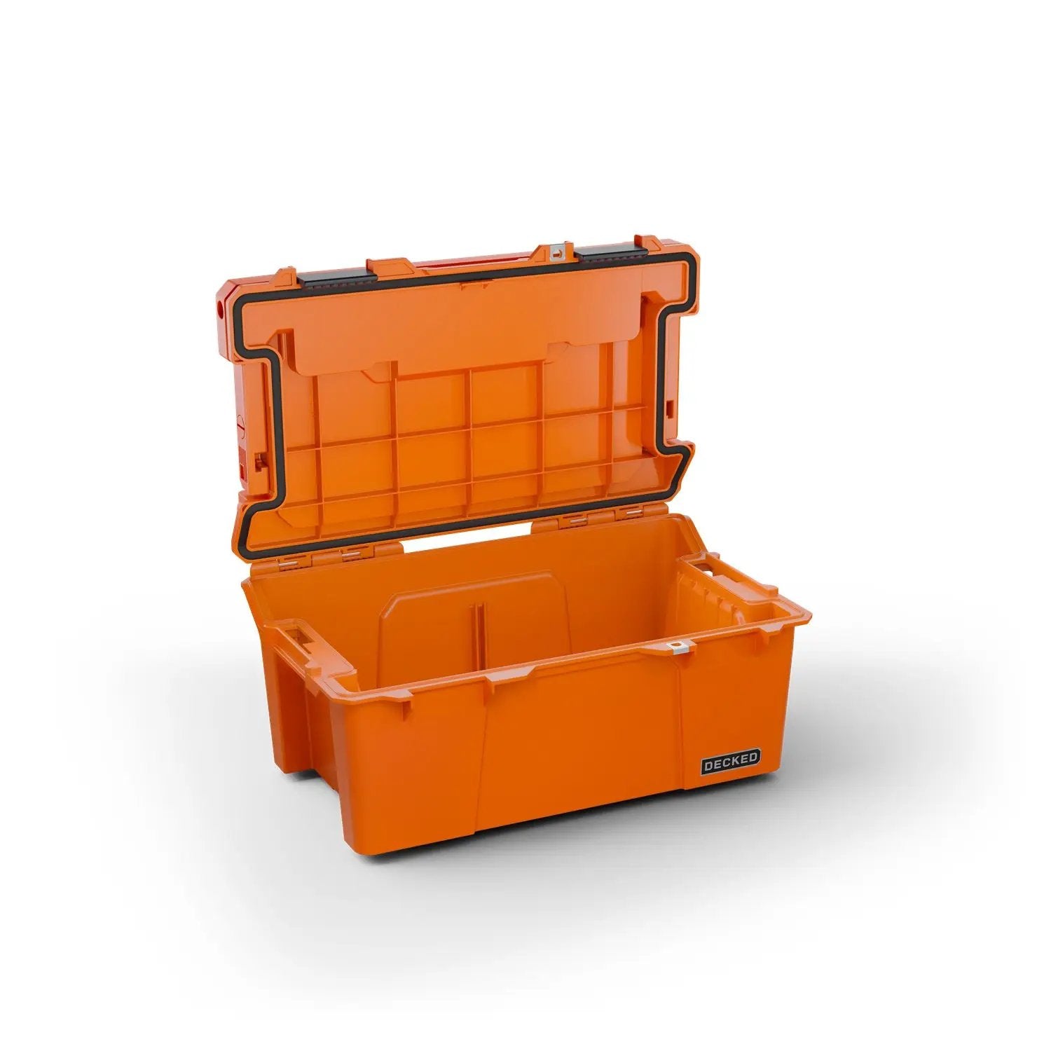 DECKED Sixer 16 - includes one (1) tray - blaze orange with black latches by DECKED