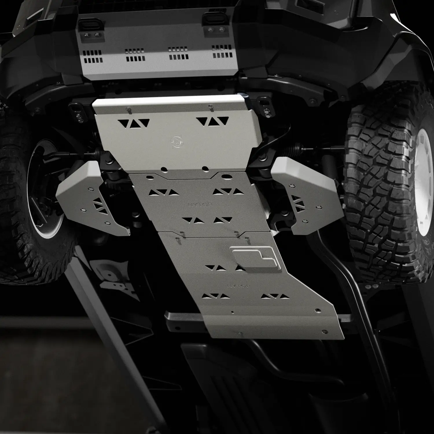 NYTOP 2024-Current Toyota Land Cruiser Skid Plate Assembly by NYTOP