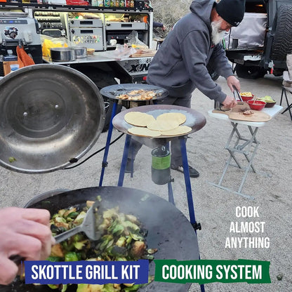 Tembo Tusk Adjustable Leg Skottle Grill Kit by Tembo Wholesale