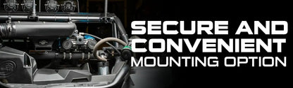 UDA Twin Compressor Mount & Connection Kit - UTV for ARB & EGOI II Dual Air Twin Compressor - Black by UDA