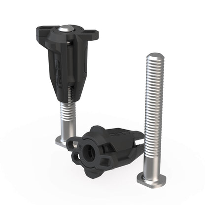 ARB TRED Quick Release Mounting Pins allow for easy installation of 2 or 4 TRED Recovery Boards and can accommodate a padlock for added security.