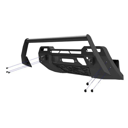 CBI Toyota Tacoma Covert Bolt-on Bull Bar | 2024-2025 by CBI