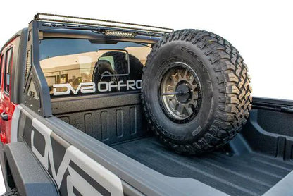 DV8 Offroad 20+ Jeep JT Stand Up Spare Tire Mount by DV8 Offroad