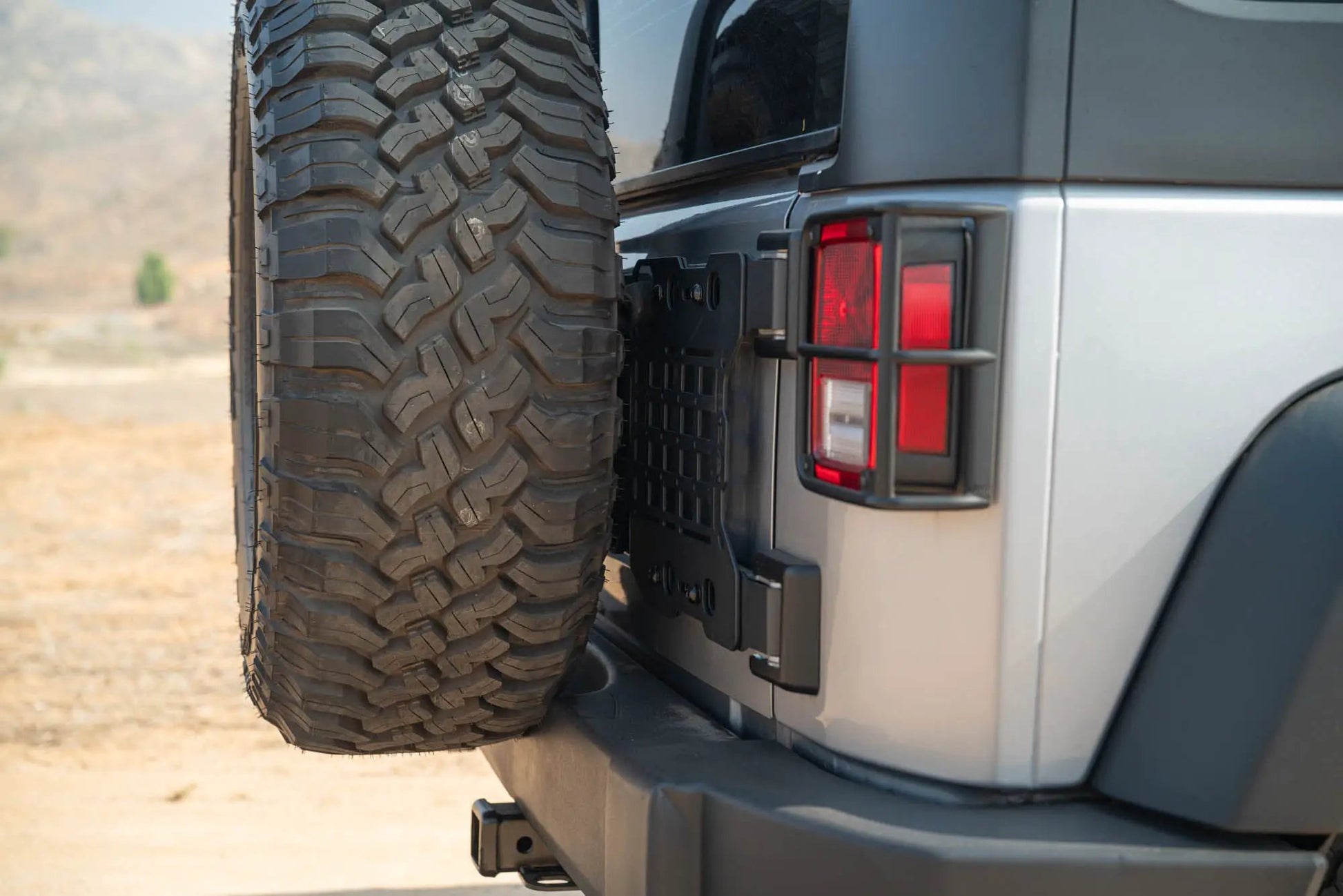 DV8 Offroad 2007-2018 Jeep Wrangler JK Tailgate Reinforcement Molle Panel by DV8 Offroad