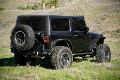 DV8 Offroad 2007-2018 Wrangler JK Tire Carrier for MTO Bumper by DV8 Offroad