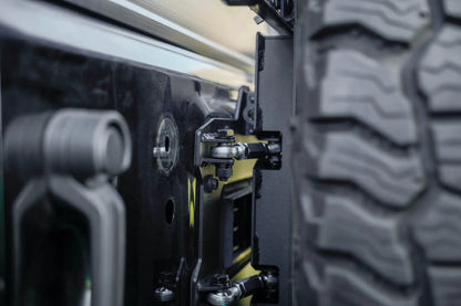 DV8 Offroad 2007-2018 Wrangler JK Tire Carrier for MTO Bumper by DV8 Offroad