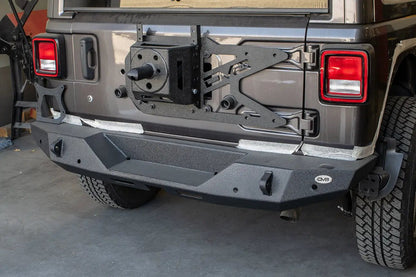 DV8 Offroad 18+ Jeep JL Tailgate Mounted Tire Carrier by DV8 Offroad
