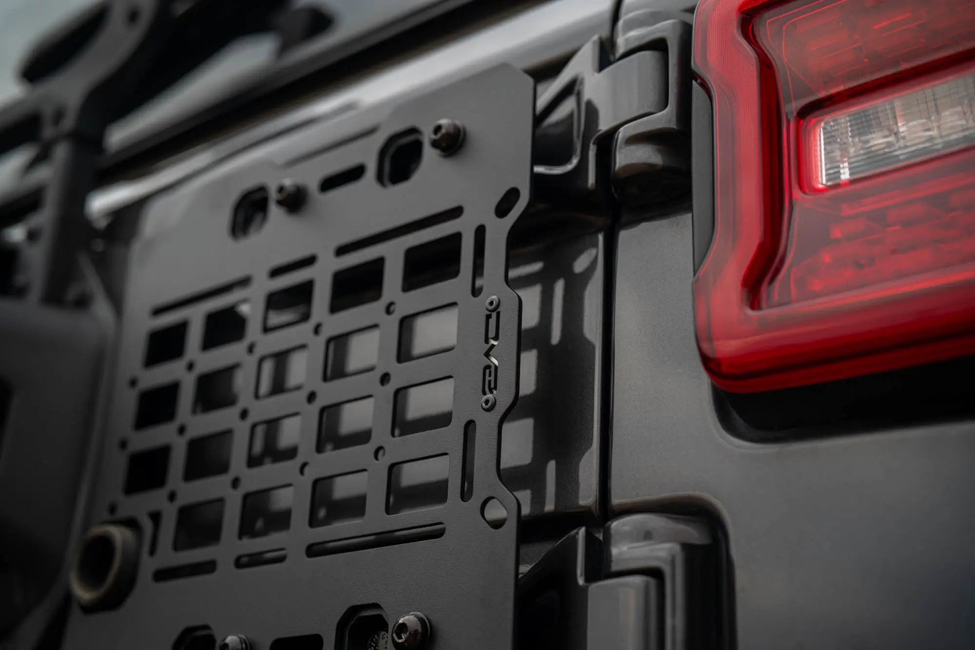 DV8 Offroad 2018-2025 Jeep Wrangler JL Tailgate Reinforcement Molle Panel by DV8 Offroad