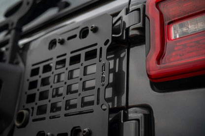 DV8 Offroad 2018-2025 Jeep Wrangler JL Tailgate Reinforcement Molle Panel by DV8 Offroad