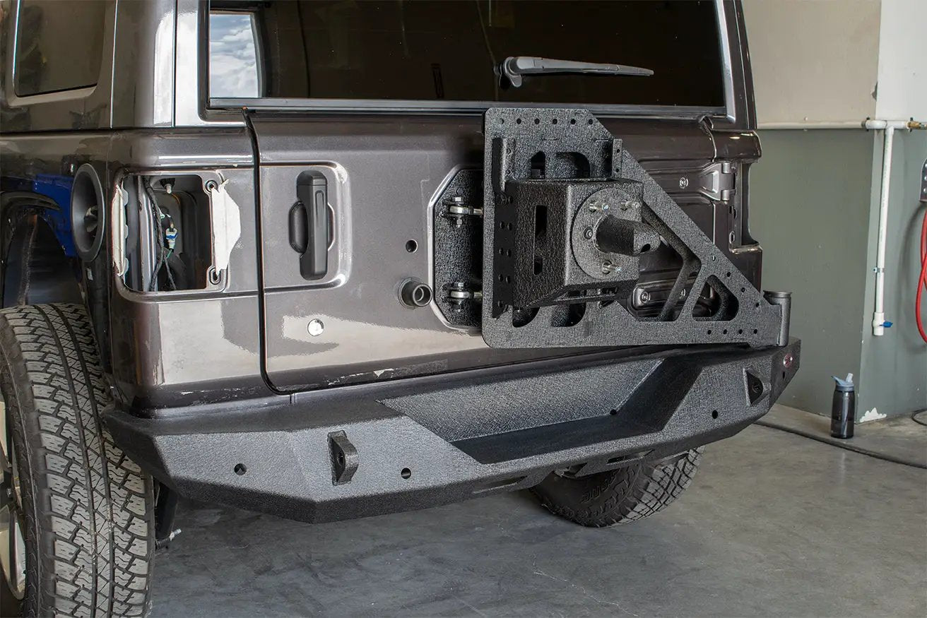 DV8 Offroad 18+ Jeep JL Tire Carrier Add-On by DV8 Offroad