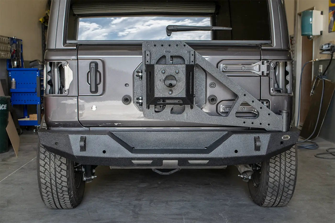 DV8 Offroad 18+ Jeep JL Tire Carrier Add-On by DV8 Offroad