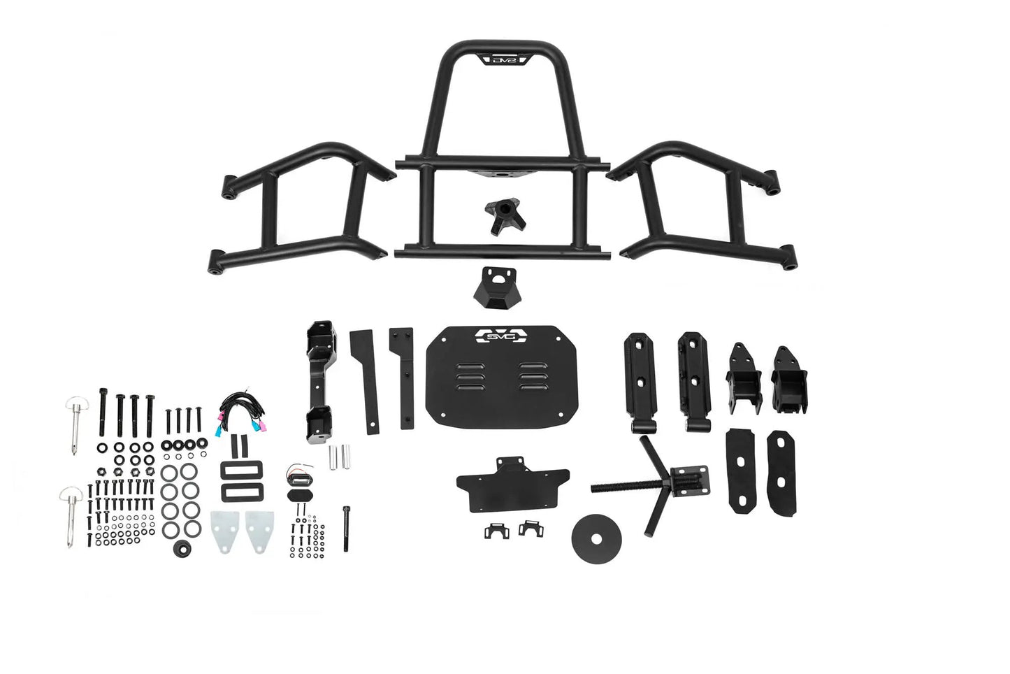 DV8 Offroad 2018-2025 Jeep Wrangler JL Body Mounted Tire Carrier by DV8 Offroad