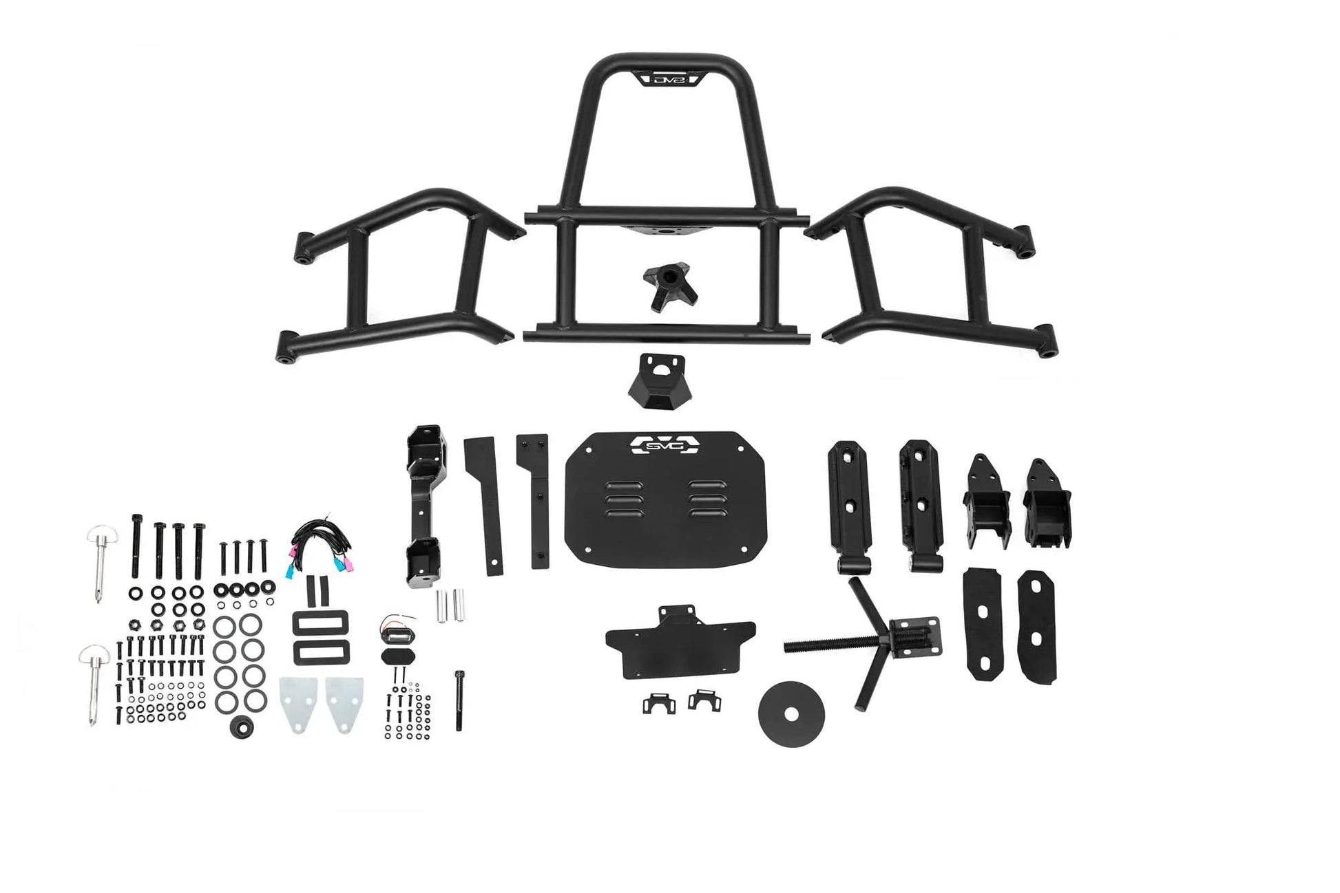 DV8 Offroad 2018-2025 Jeep Wrangler JL Body Mounted Tire Carrier by DV8 Offroad