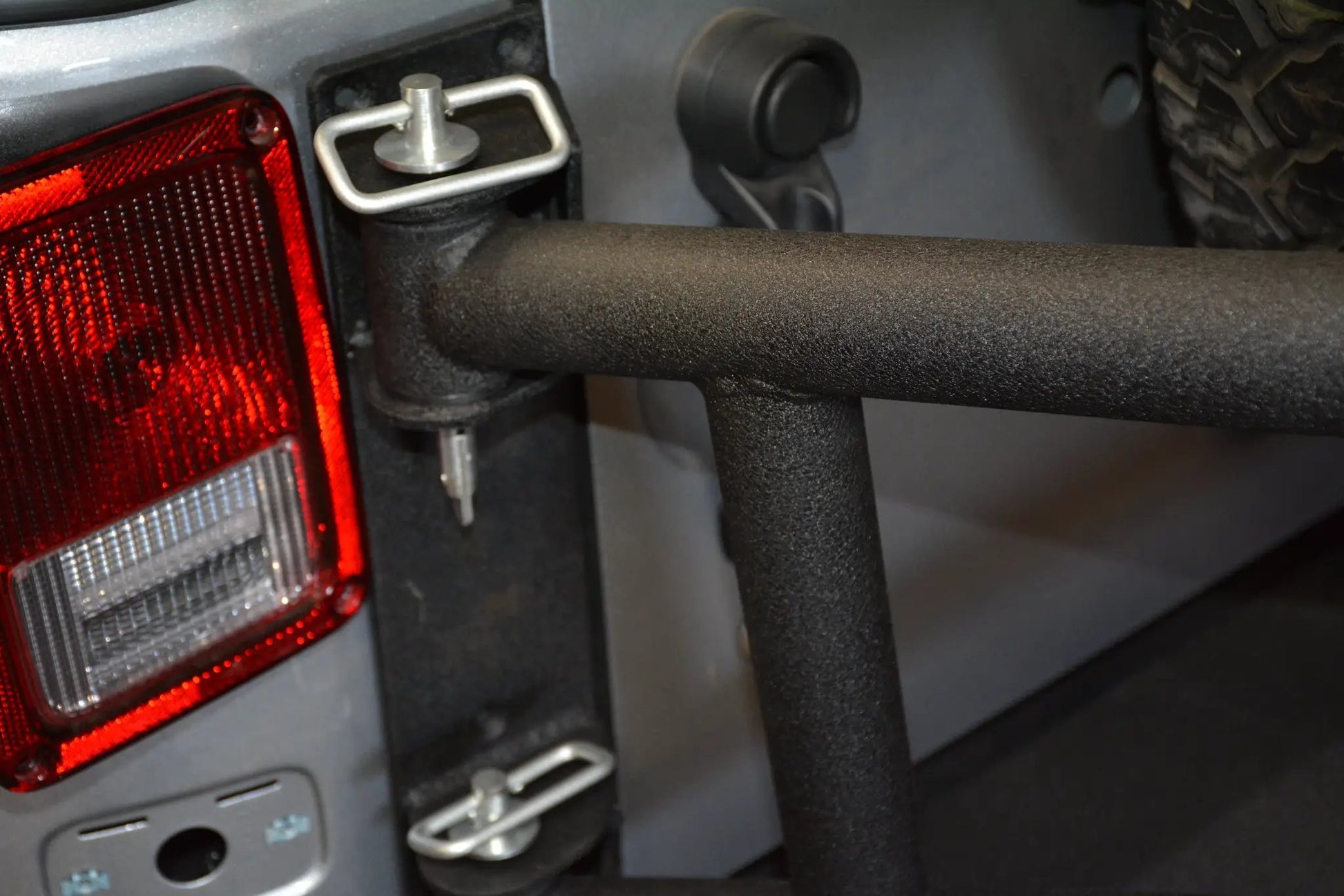 DV8 Offroad 07-18 Jeep JK Body Mount Tire Carrier; Tc1 by DV8 Offroad