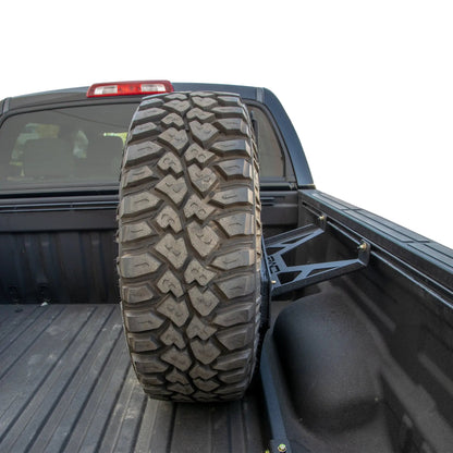 DV8 Offroad 07-20 Tundra Stand Up Spare Tire Mount by DV8 Offroad