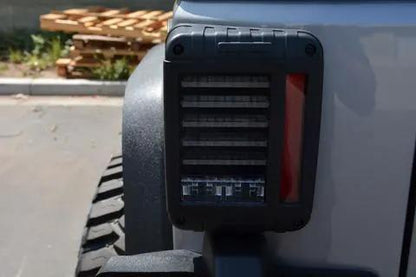 DV8 Offroad 07-18 Jeep JK LED Tail Light; Horizontal by DV8 Offroad