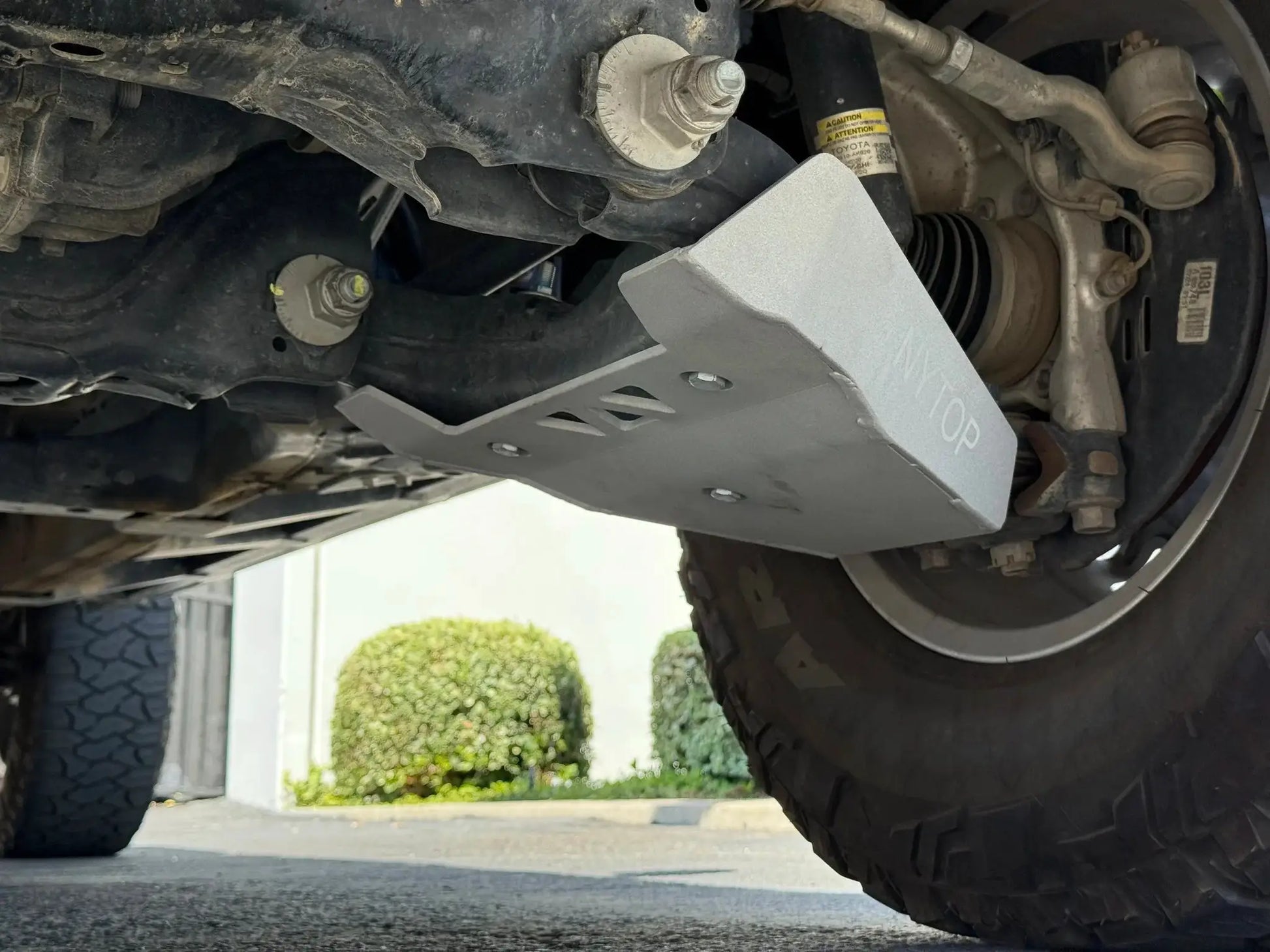 NYTOP 2024-Current Toyota Tacoma Lower Control Arm Skid Plate Kit by NYTOP