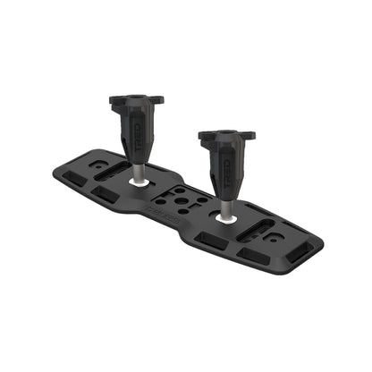 ARB TRED Quick Release Mounting Kit combines the TRED Mounting Baseplate (TPMP01) and Quick Release Pins (T2QRMP) for securing 2 or 4 TRED Recovery Boards.