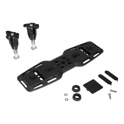 ARB TRED Quick Release Mounting Kit combines the TRED Mounting Baseplate (TPMP01) and Quick Release Pins (T2QRMP) for securing 2 or 4 TRED Recovery Boards.