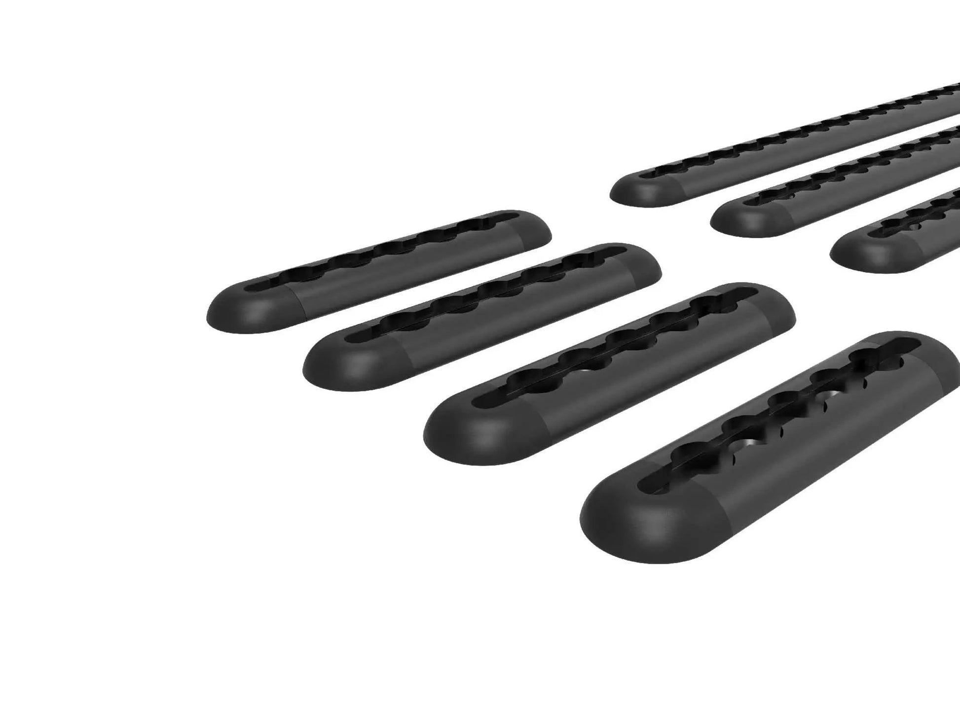 2015-2025 Ford Transit Bed Bracket 148 HR L-Track Black by Flatline Van Co.