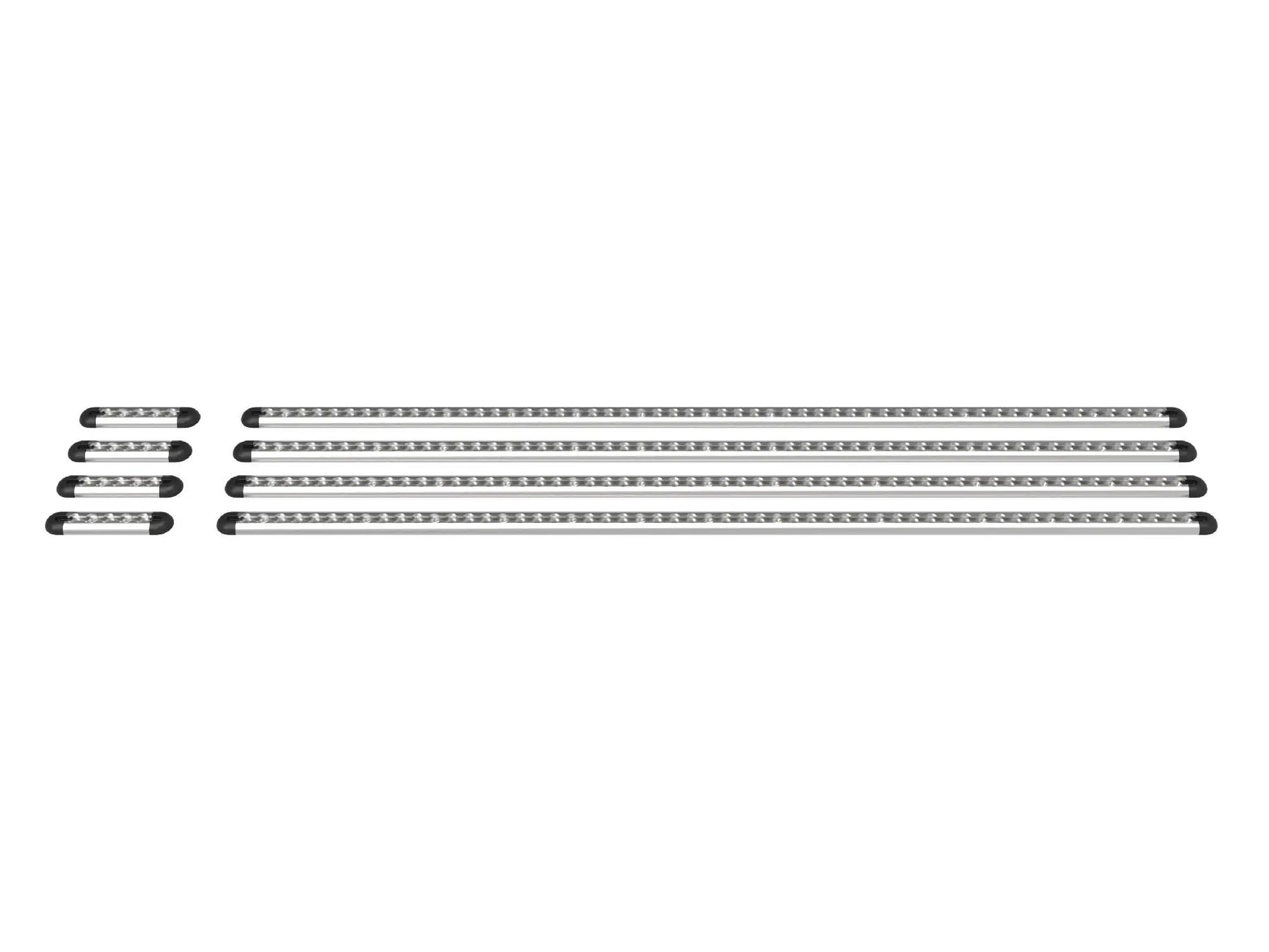 2015-2025 Ford Transit Bed Bracket 148 HR L-Track Silver by Flatline Van Co.