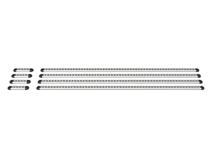 2015-2025 Ford Transit Bed Bracket 148 HR L-Track Silver by Flatline Van Co.