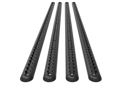 2015-2025 Ford Transit Bed Bracket 148 MR L-Track Black by Flatline Van Co.